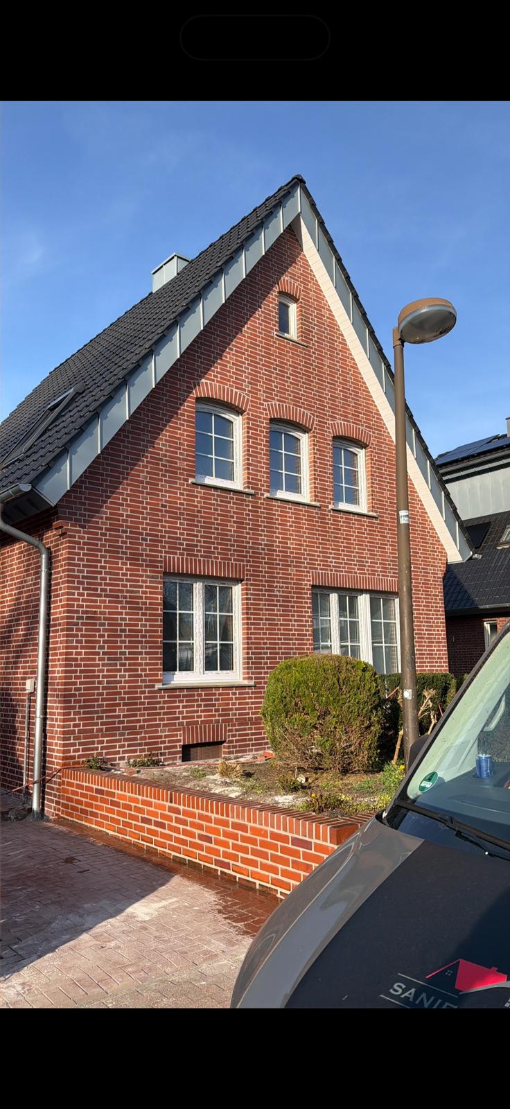 Klinkerhaus nach staubfreier Fugensanierung durch Sanierung Wilde